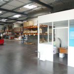 Construction d'un batiment industriel