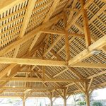 Construction d'une halle couverte ouverte