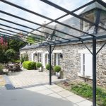 Extension et creation d'une verriere exterieure